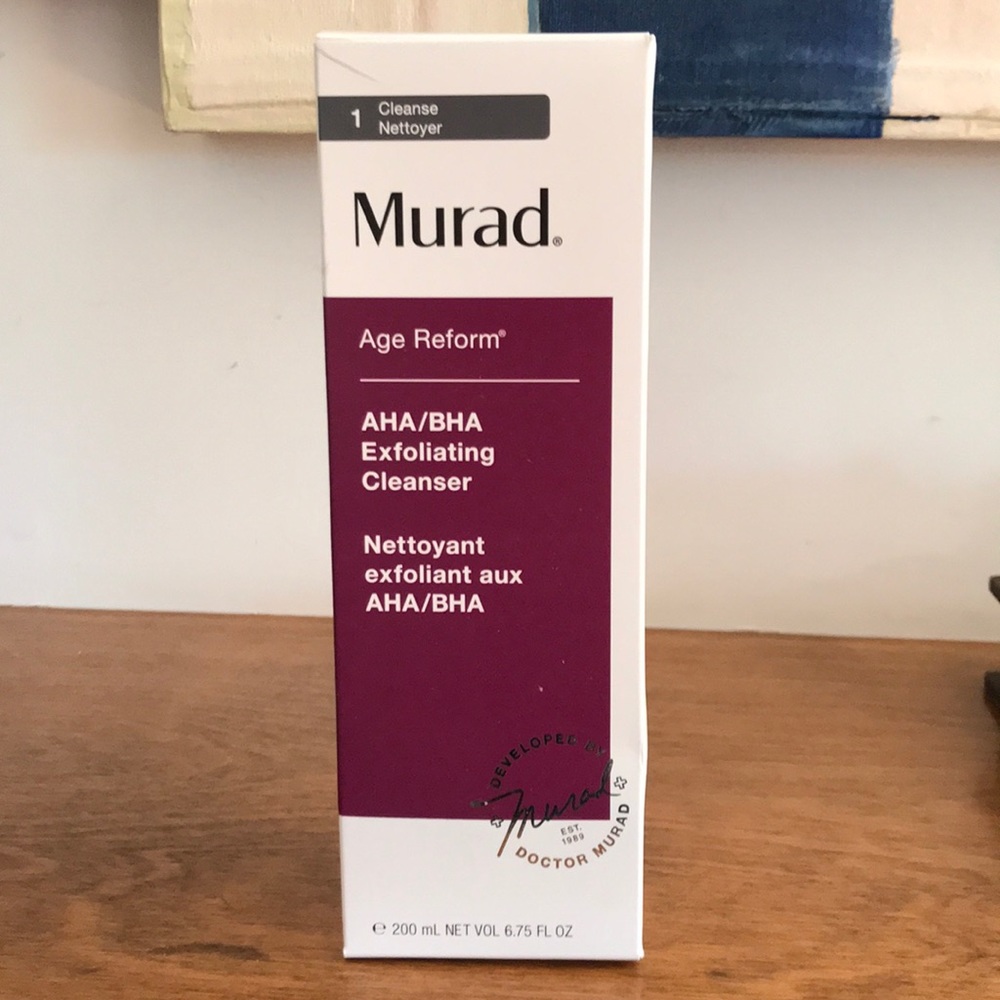 Murad Age Reform exfoliating cleanser